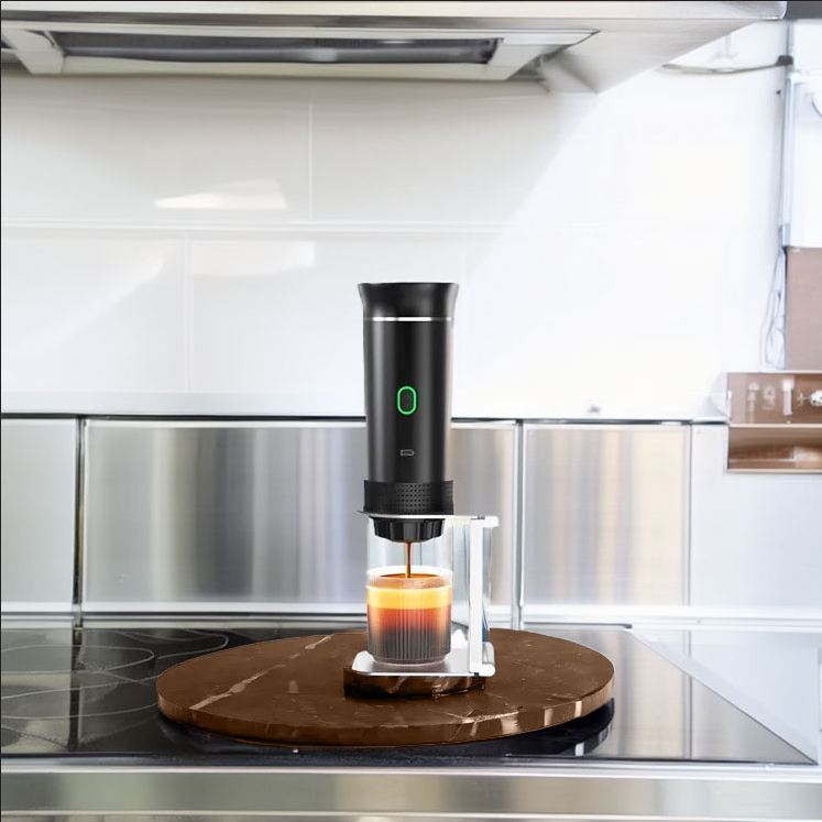 Wireless Electric Portable Espresso Coffee Machine.