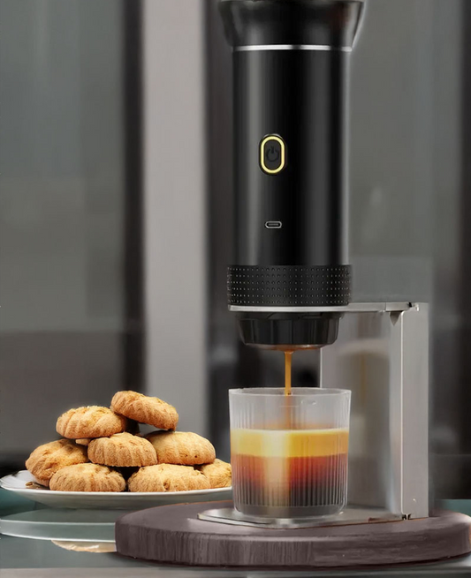 Wireless Electric Portable Espresso Coffee Machine.